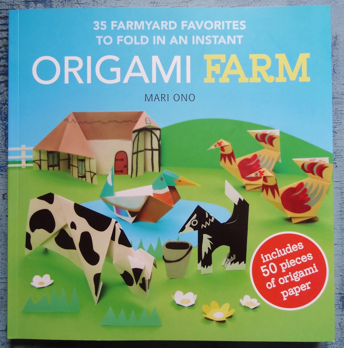 What we read: Origami books by Mari Ono - Toby and Roo