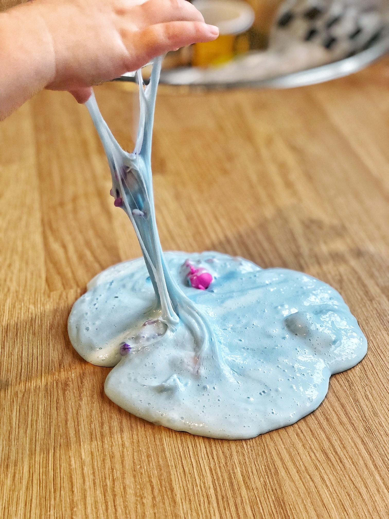 3 Ingredient Homemade Fluffy Slime Recipe UK Toby And Roo