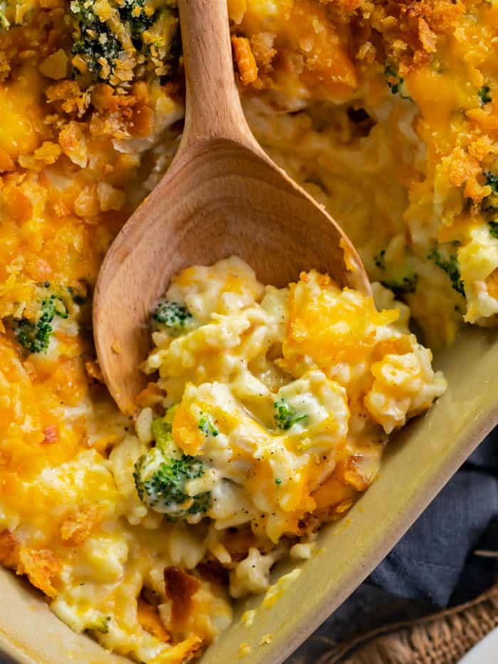 Broccoli Cheddar Chicken Rice Casserole Recipe Toby And Roo